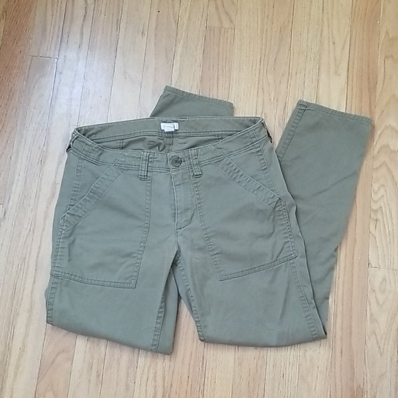 J Crew Stretch Cargo Capri Pant - Picture 1 of 7